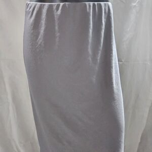Jenni Kayne Soft Gray‎ Midi Skirt Womens Medium